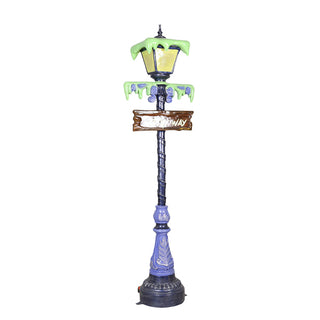 Slimed Witch Lamp Post