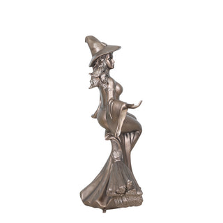 Witch Riding A Broom