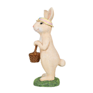 EASTER BUNNY HOLDING BASKET