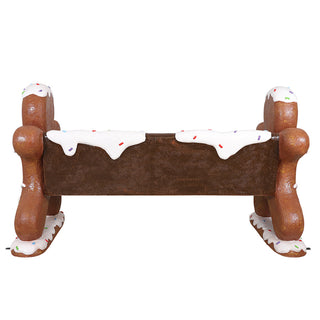 BENCH WITH 2 GINGERBREADS