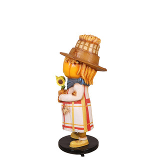 PUMPKIN SCARECROW GIRL
