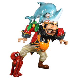 Pirate With Shark