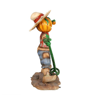 Pumpkin Scarecrow Singing