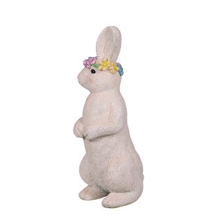 WHITE BUNNY STANDING